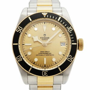 Tudor Black Bay S&G 79733N Gold Dial Men's Watch